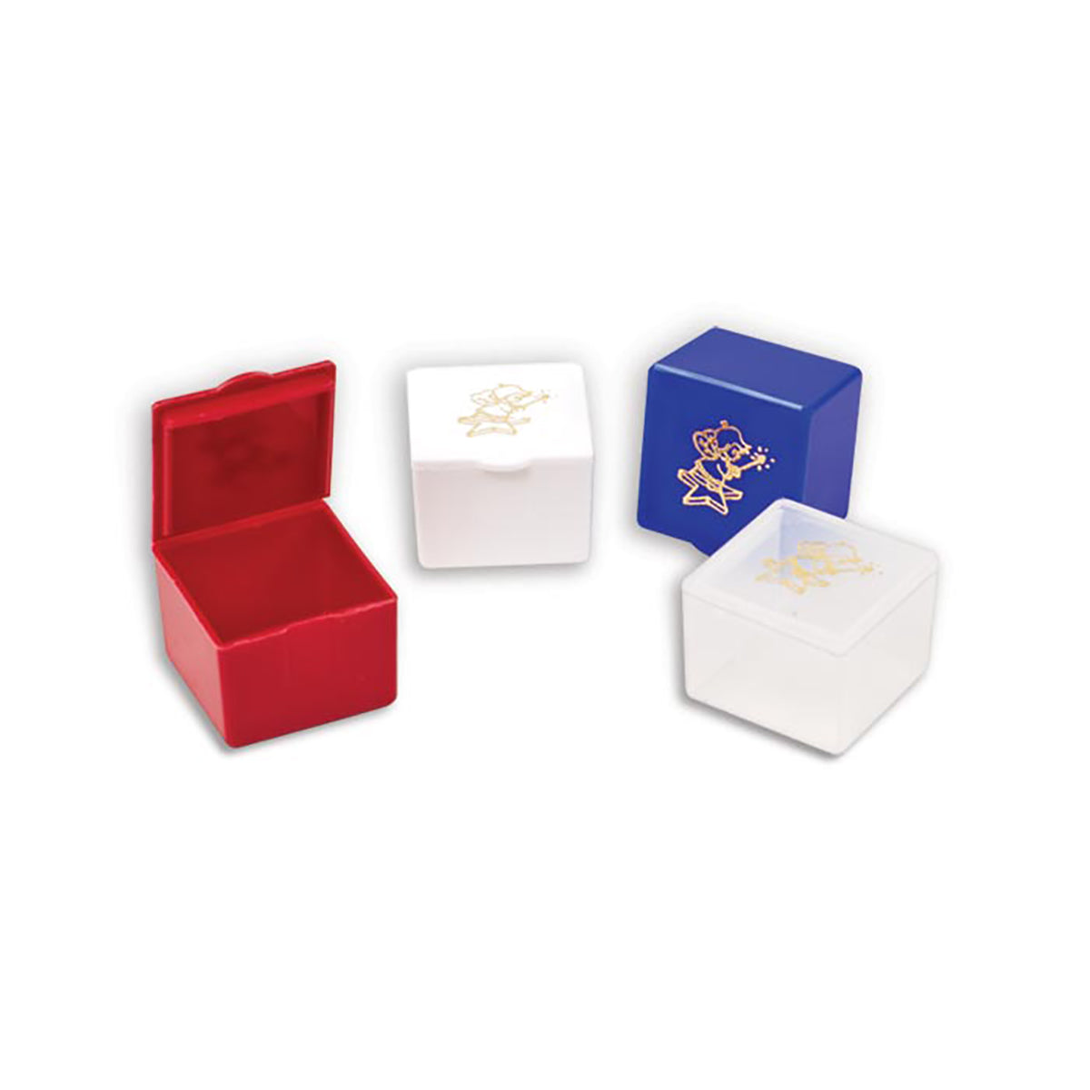 Tooth fairy boxes, assorted colors, pack of 100