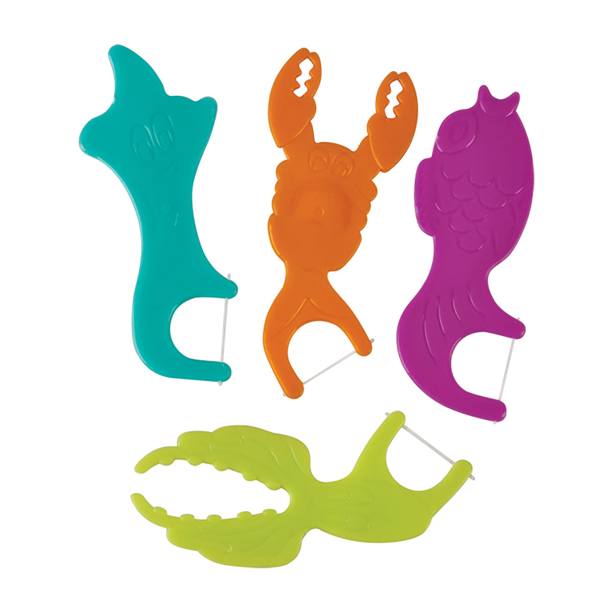 Under the Sea Kids Flossers, pack of 200
