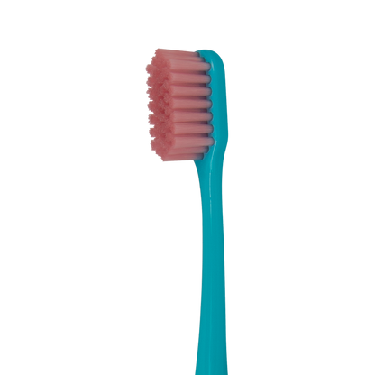 Close-up View of Toothbrush Head