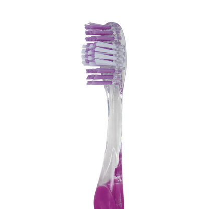 Close-up View of Toothbrush Head