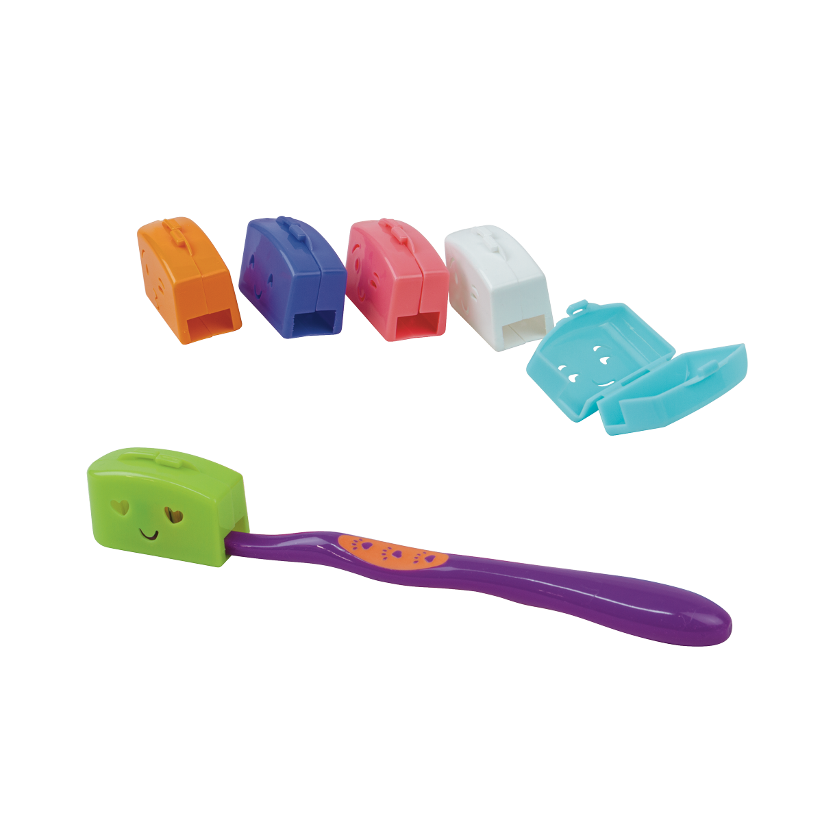 Cartoon toothbrush covers, assorted styles, pack of 120